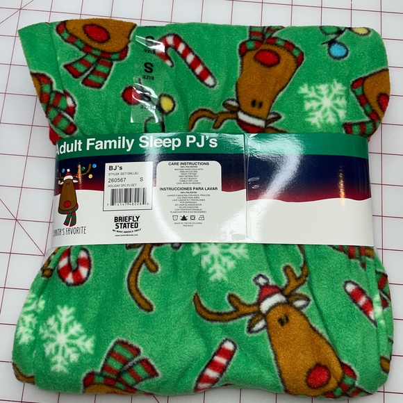 Holiday Pajama Set Adult - Picture 3 of 3